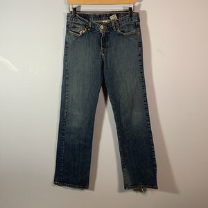 Vintage lucky jeans size 14 bootcut straight med wash style80P4040 made in USA